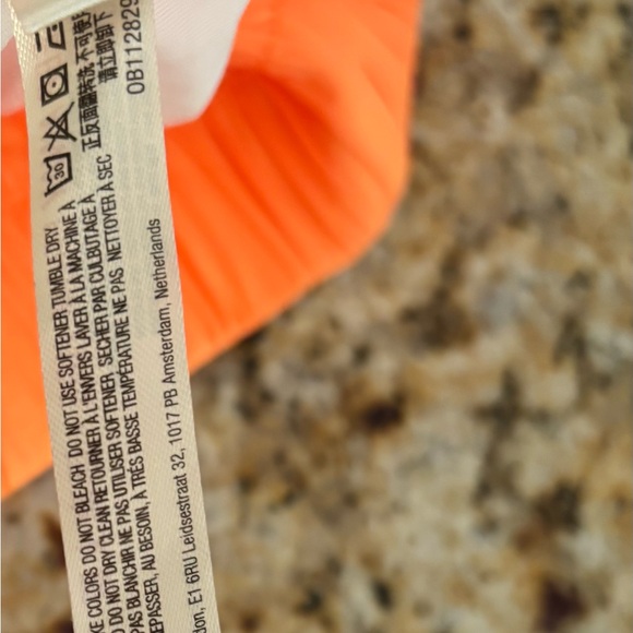 Free People The Way Home Shorts Sz Medium Neon orange - Picture 9 of 14